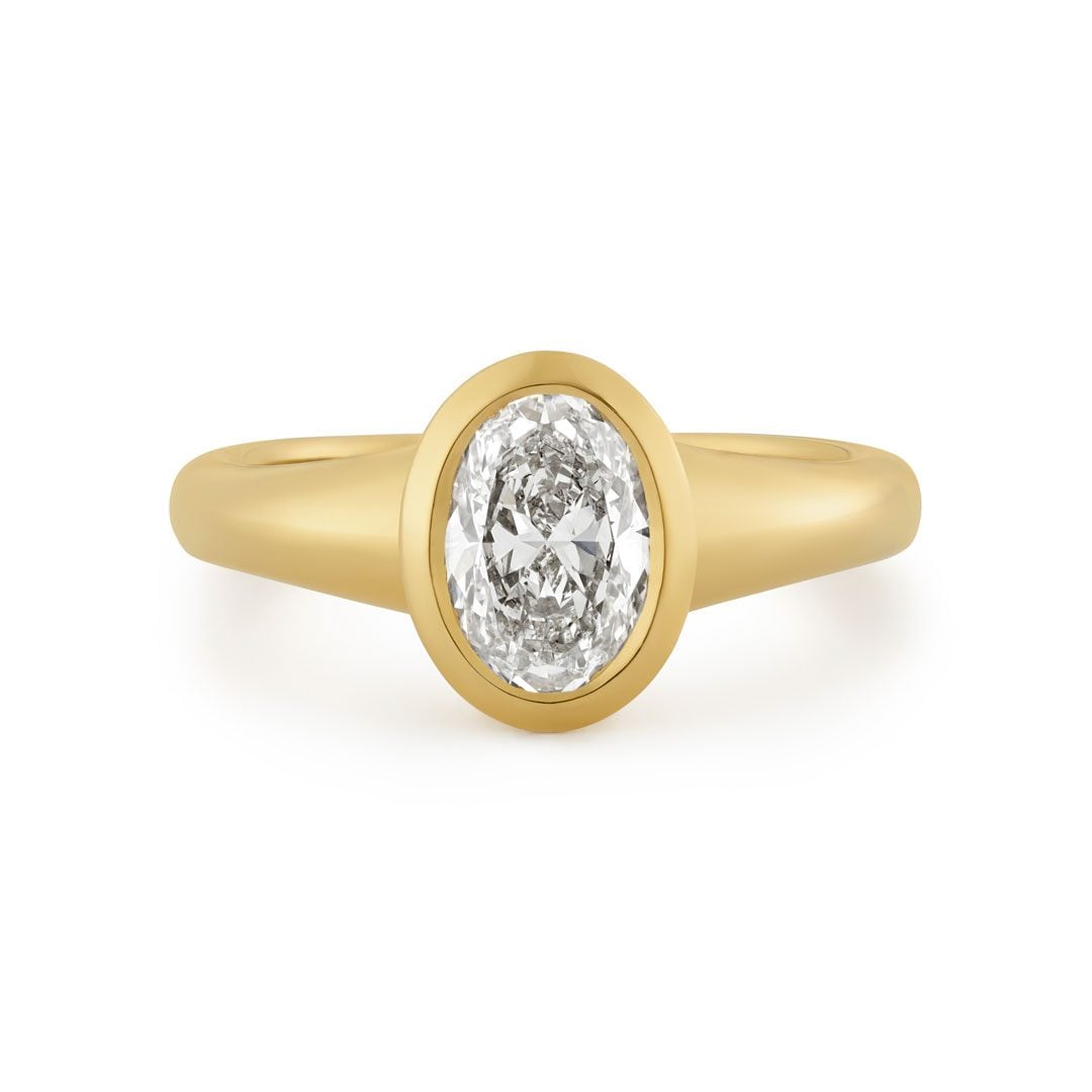 Yellow Gold Diamond Ring at DMR
