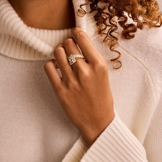 Yellow Gold Diamond Ring at DMR