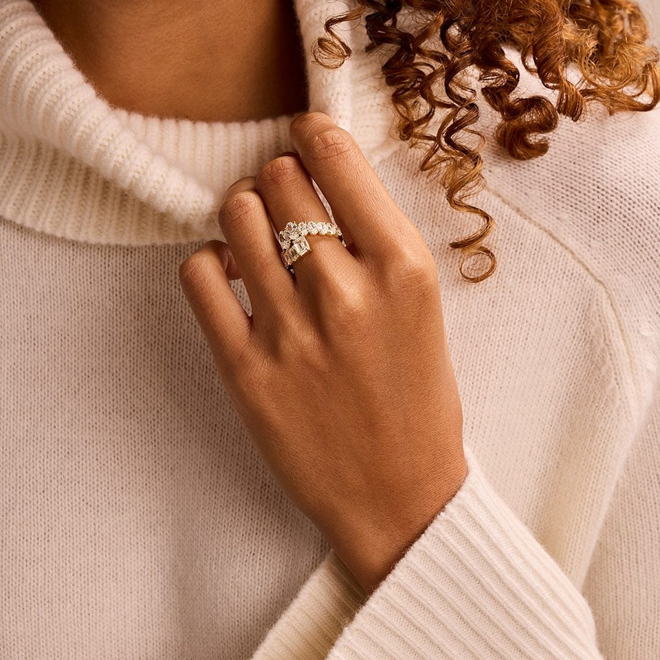 Yellow Gold Diamond Ring at DMR