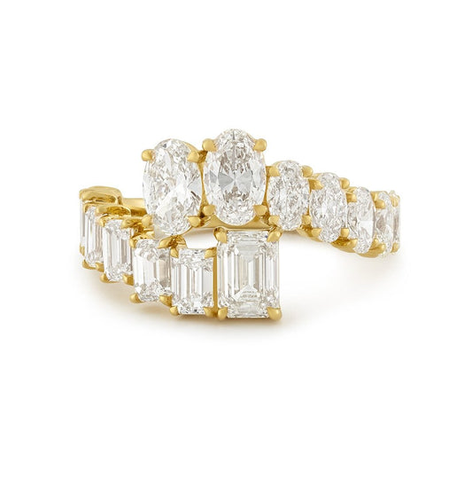 Yellow Gold Diamond Ring at DMR