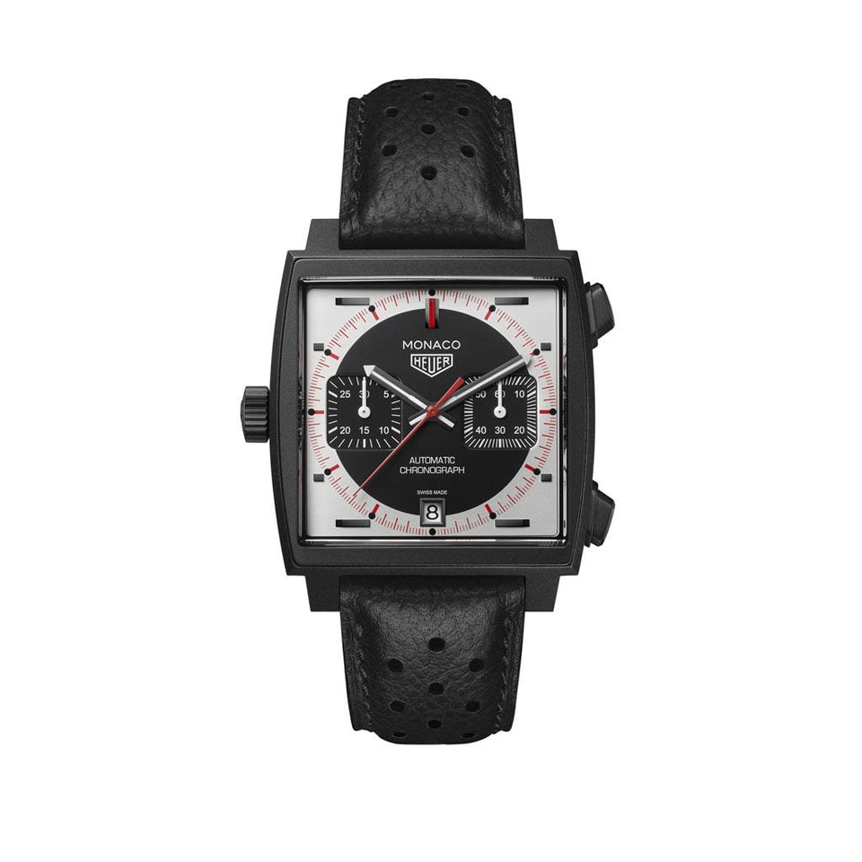 TAG Heuer Monaco Chronograph Stopwatch 39mm Watch at David M Robinson