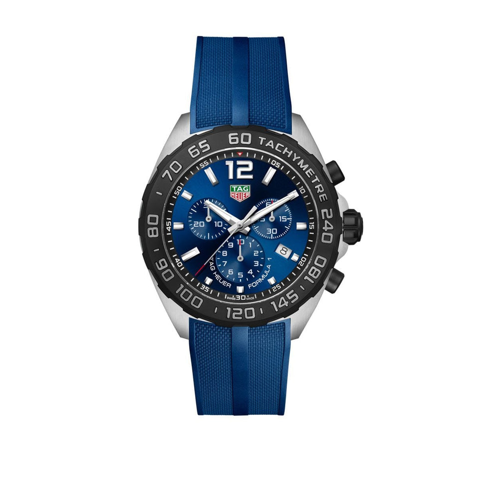 TAG Heuer Formula 1 Chronograph 43mm Steel Quartz Watch at David M Robinson