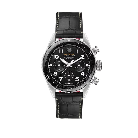 TAG Heuer Autavia Flyback Chronometer 42mm Watch at David M Robinson