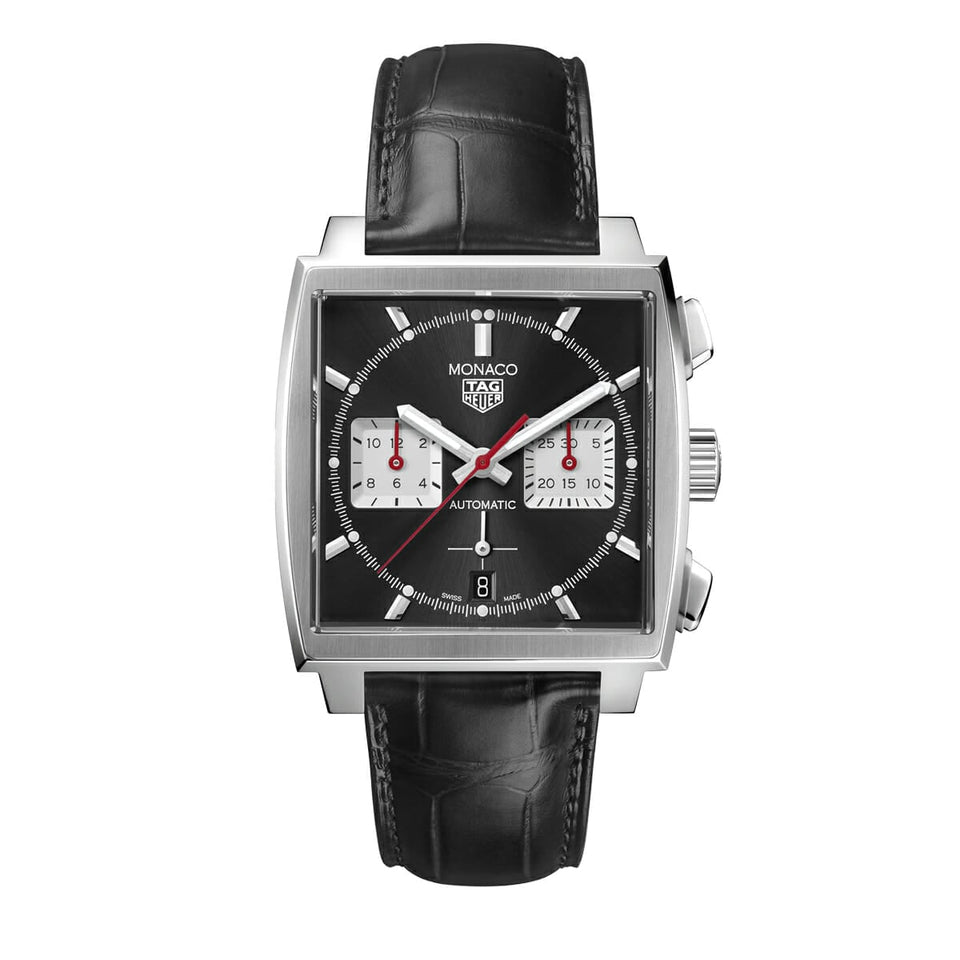 TAG Heuer Monaco Automatic Chronograph 39mm Watch at David M Robinson
