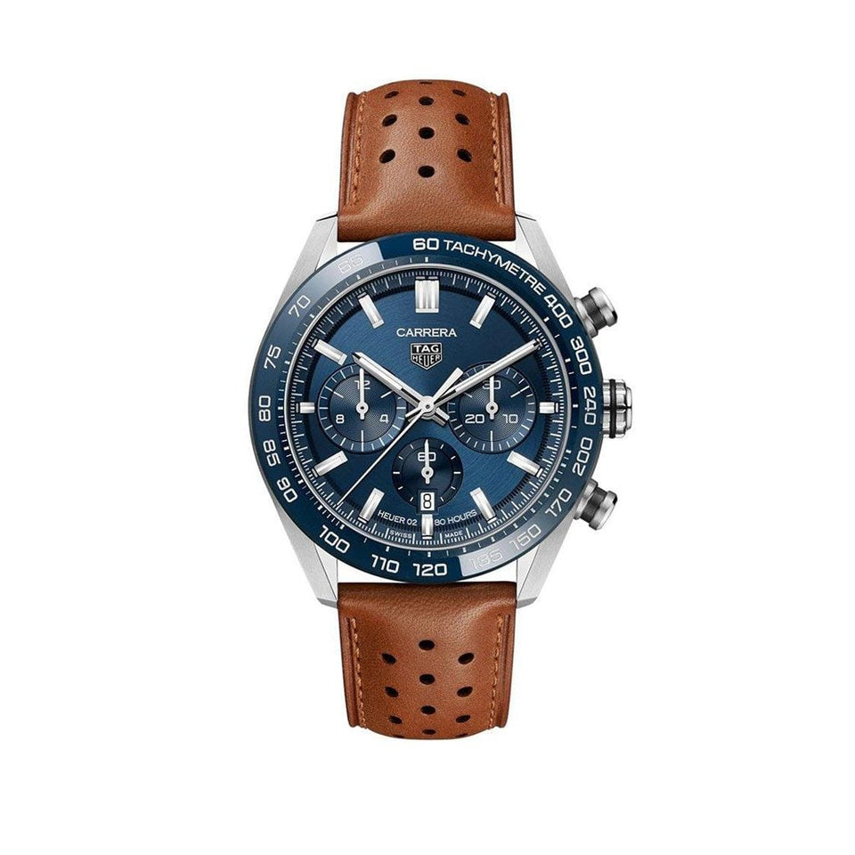 TAG Heuer Carrera Automatic Chronograph 44mm Watch at David M Robinson