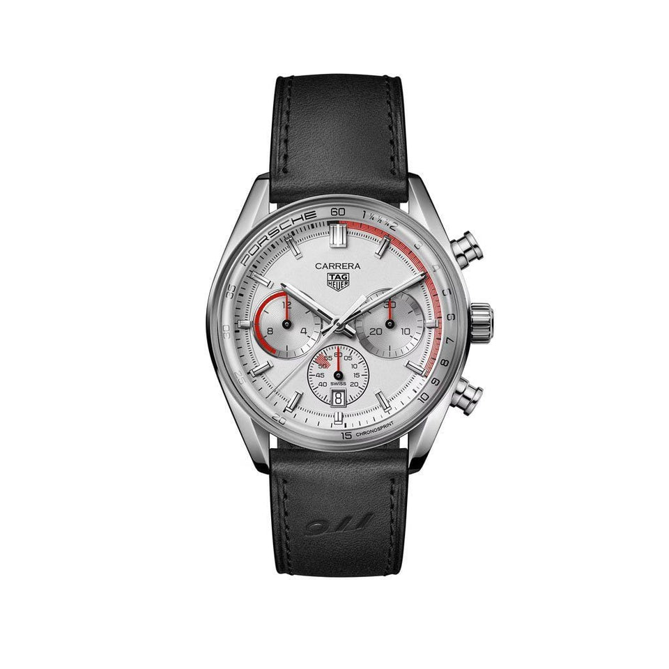 TAG Heuer Carrera Chronosprint x Porsche Automatic 42mm Watch at David M Robinson