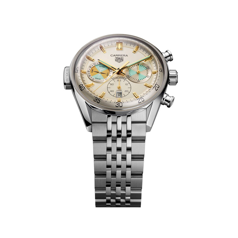 TAG Heuer Carrera Chronograph Seafarer 42mm Automatic Watch at David M Robinson