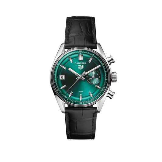TAG Heuer Carrera Automatic Chronograph Steel 39mm Watch at David M Robinson