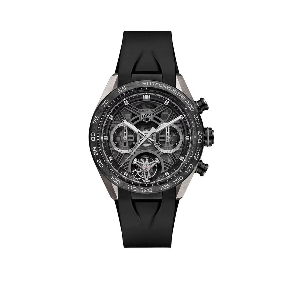 TAG Heuer Carrera Chronograph Tourbillon Extreme Sport 44mm Automatic Watch at David M Robinson