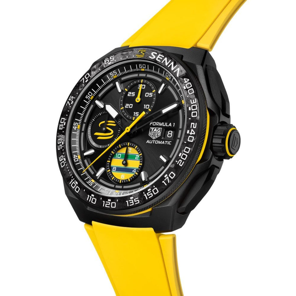 TAG Heuer SPECIAL EDITION Formula 1 Chronograph x Senna Watch at DMR