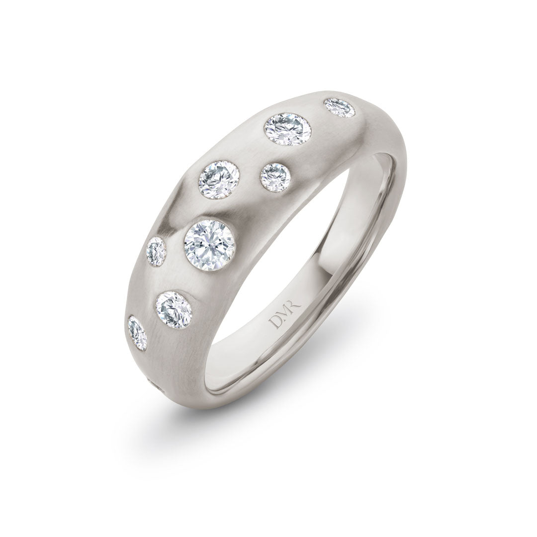 Cloud Nine Platinum Diamond Ring at David M Robinson