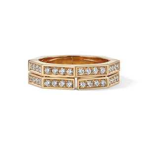 Altura 18ct Yellow Gold Round Brilliant Cut Diamond Ring