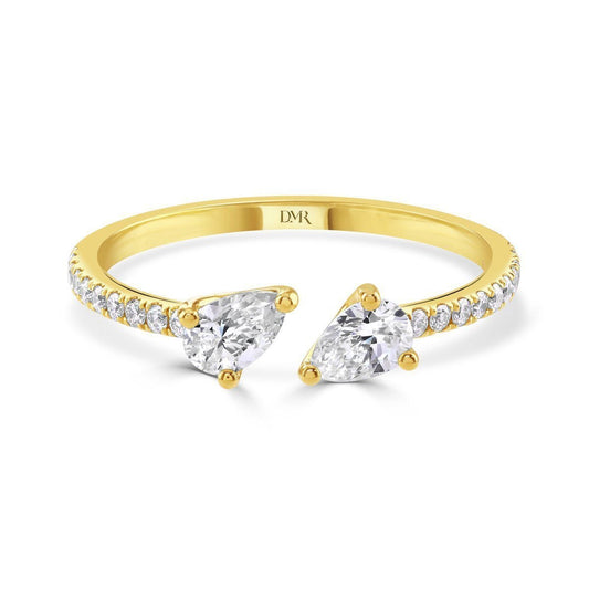 Ditto 18ct Yellow Gold 0.64ct Diamond Ring at David M Robinson
