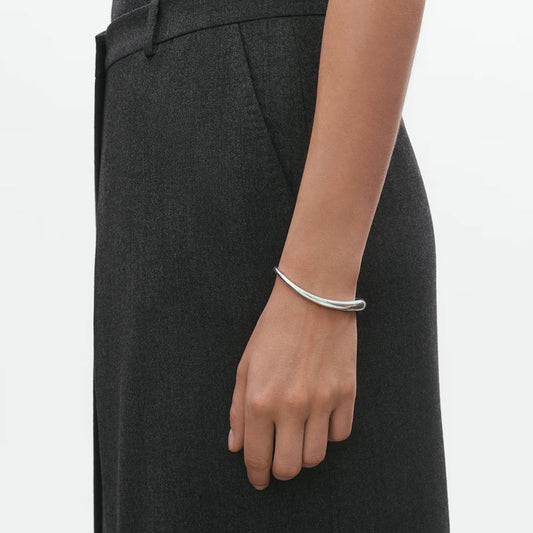 Offspring Sterling Silver Open Bangle at David M Robinson