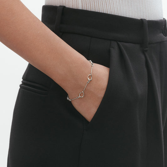 Georg Jensen Offspring Sterling Silver Bracelet at David M Robinson