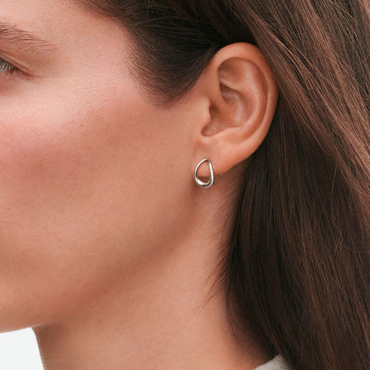 Georg Jensen Offspring Sterling Silver Earrings at David M Robinson
