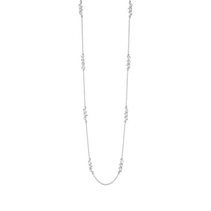 Weft Single Link Sterling Silver Sautoir