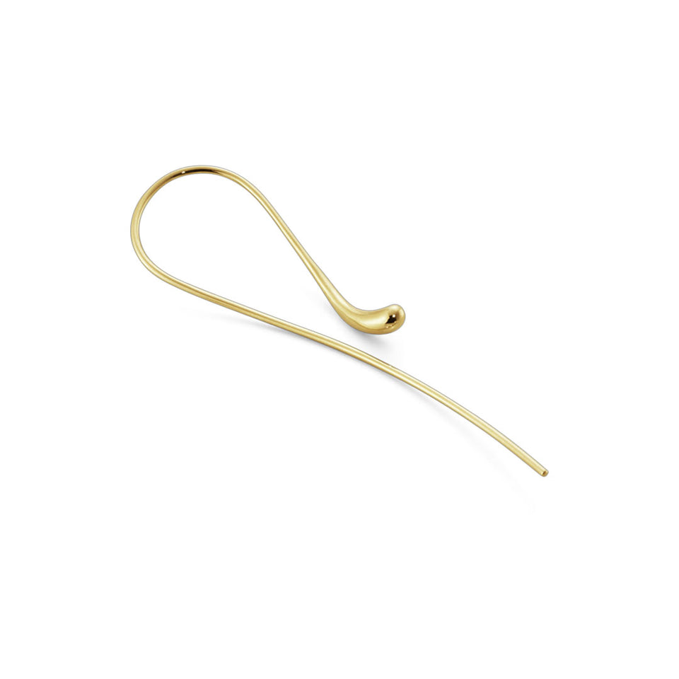 Georg Jensen Mercy 18ct Yellow Gold Earrings at David M Robinson