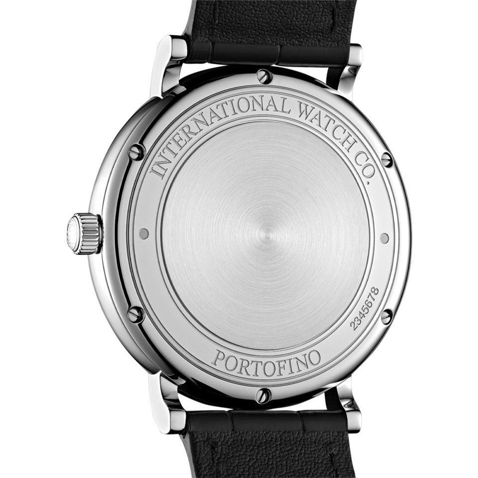 IWC Schaffhausen Portofino Automatic Steel 40mm Watch IW356517 at David M Robinson