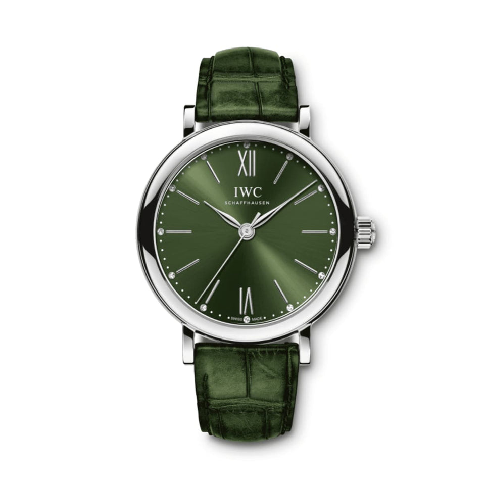 IWC Schaffhausen Portofino Automatic Steel 34mm Watch at David M Robinson