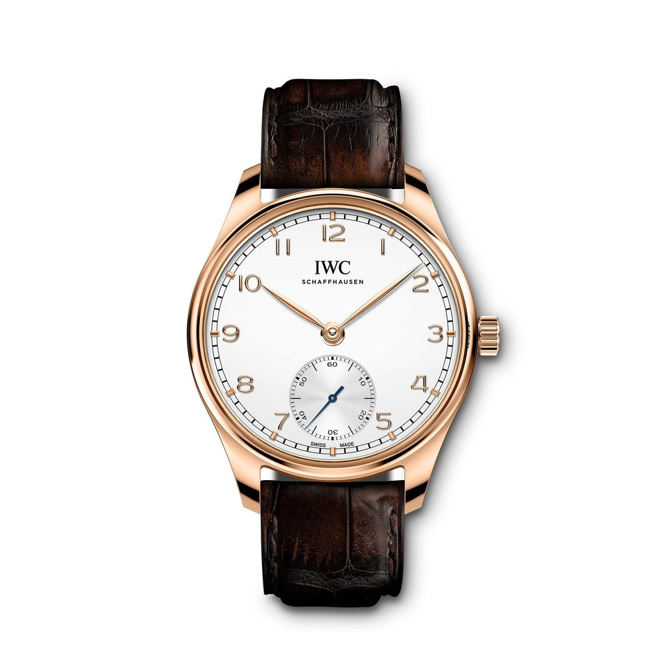 IWC Schaffhausen Portugieser Automatic Rose Gold 40mm Watch at David M Robinson