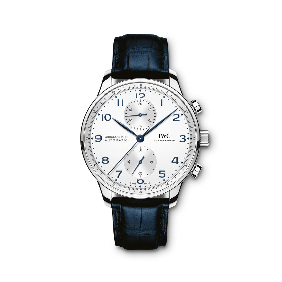 IWC Schaffhausen Portugieser Steel Chronograph 41mm Watch