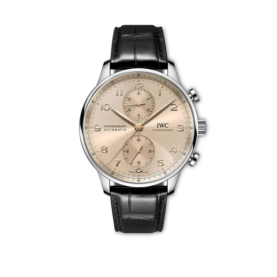 IWC Schaffhausen Portugieser Chronograph at David M Robinson