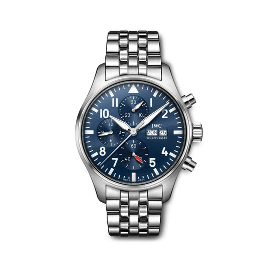 IWC Pilot's Chronograph 43 Stainless Steel BLUE IW378004