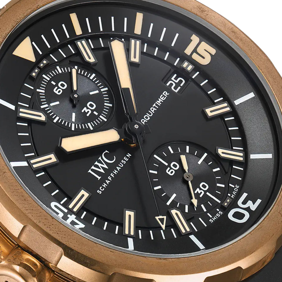 IWC Schaffhausen Aquatimer Chronograph Edition “Expedition Charles Darwin” at DMR
