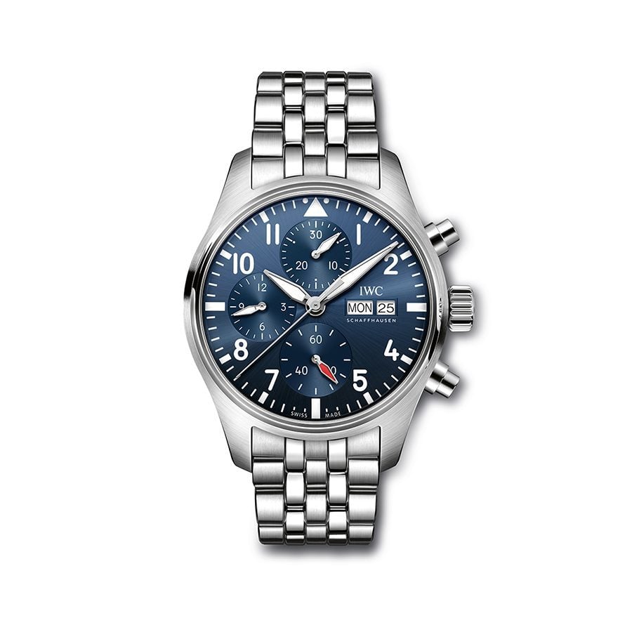 IWC Schaffhausen Pilot's Watch Chronograph 41 at David M Robinson