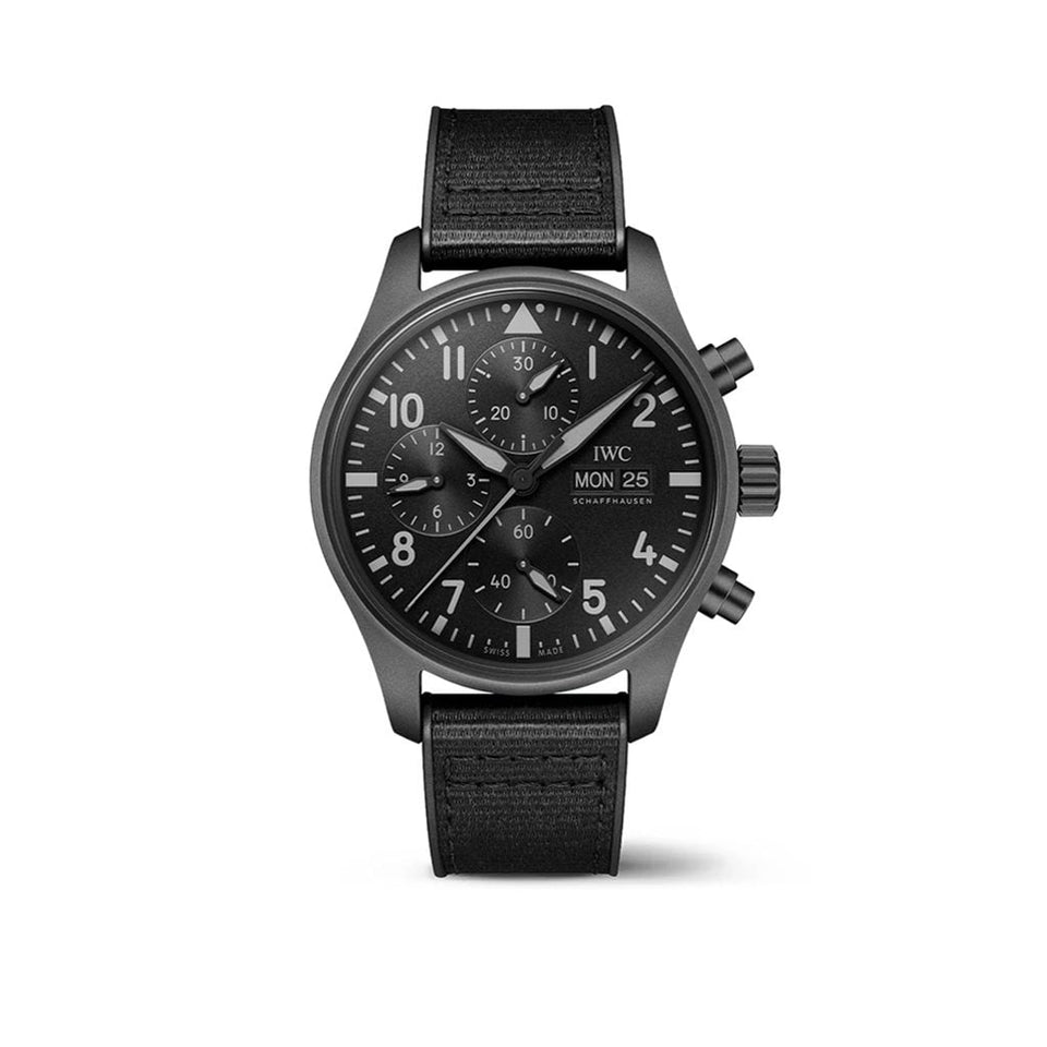 IWC Schaffhausen Pilot's Watch Chronograph 41 TOP GUN CerataniumÂ® at David M Robinson