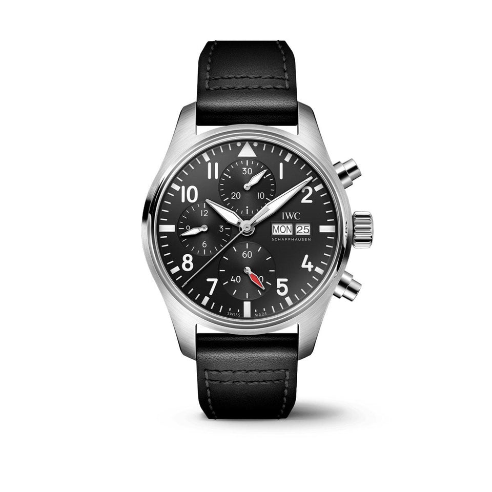 IWC Schaffhausen Pilot's Watch Chronograph 41 at David M Robinson