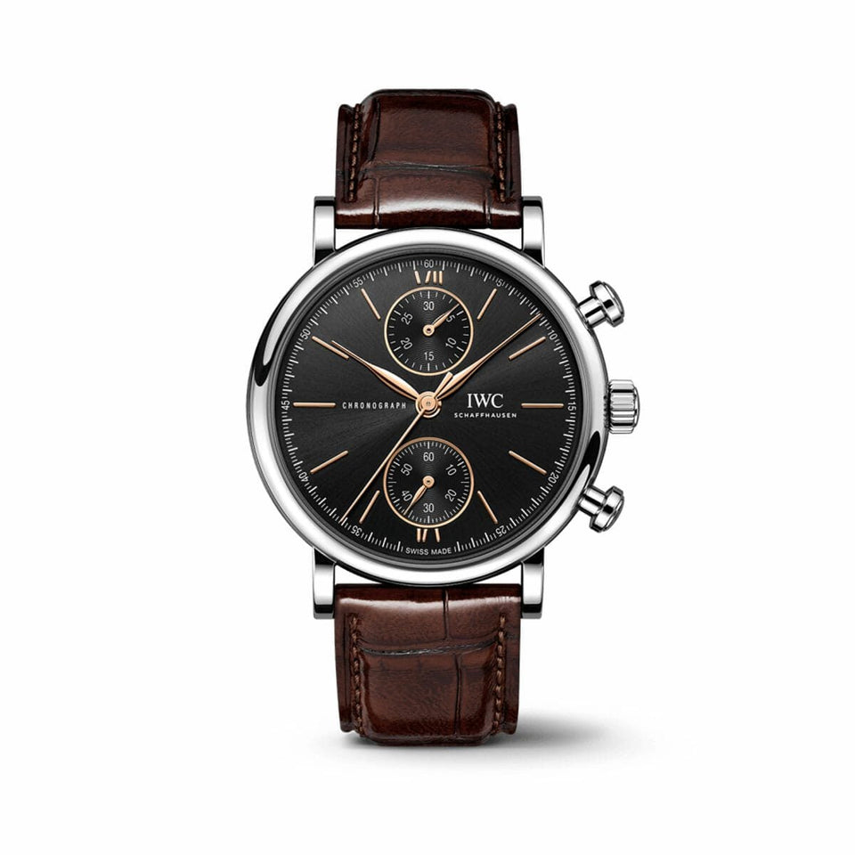 IWC Schaffhausen Portofino Chronograph 39mm Watch at David M Robinson