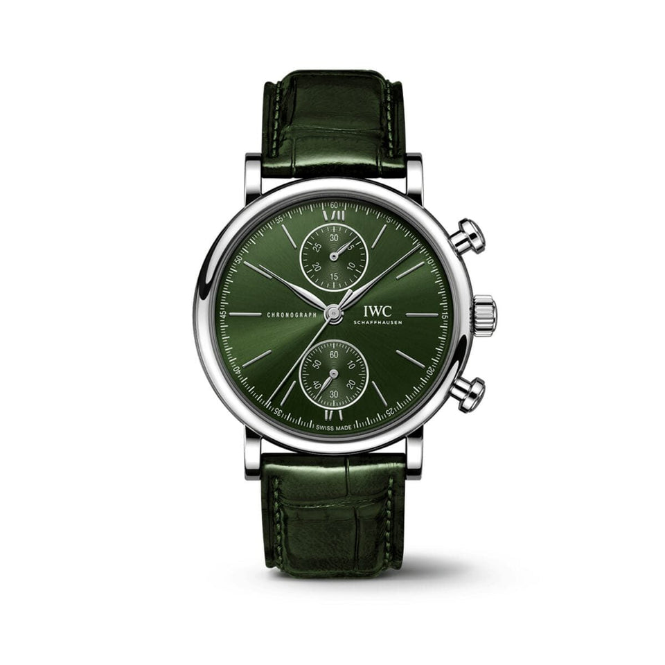 IWC Schaffhausen Portofino Chronograph 39mm Watch at David M Robinson