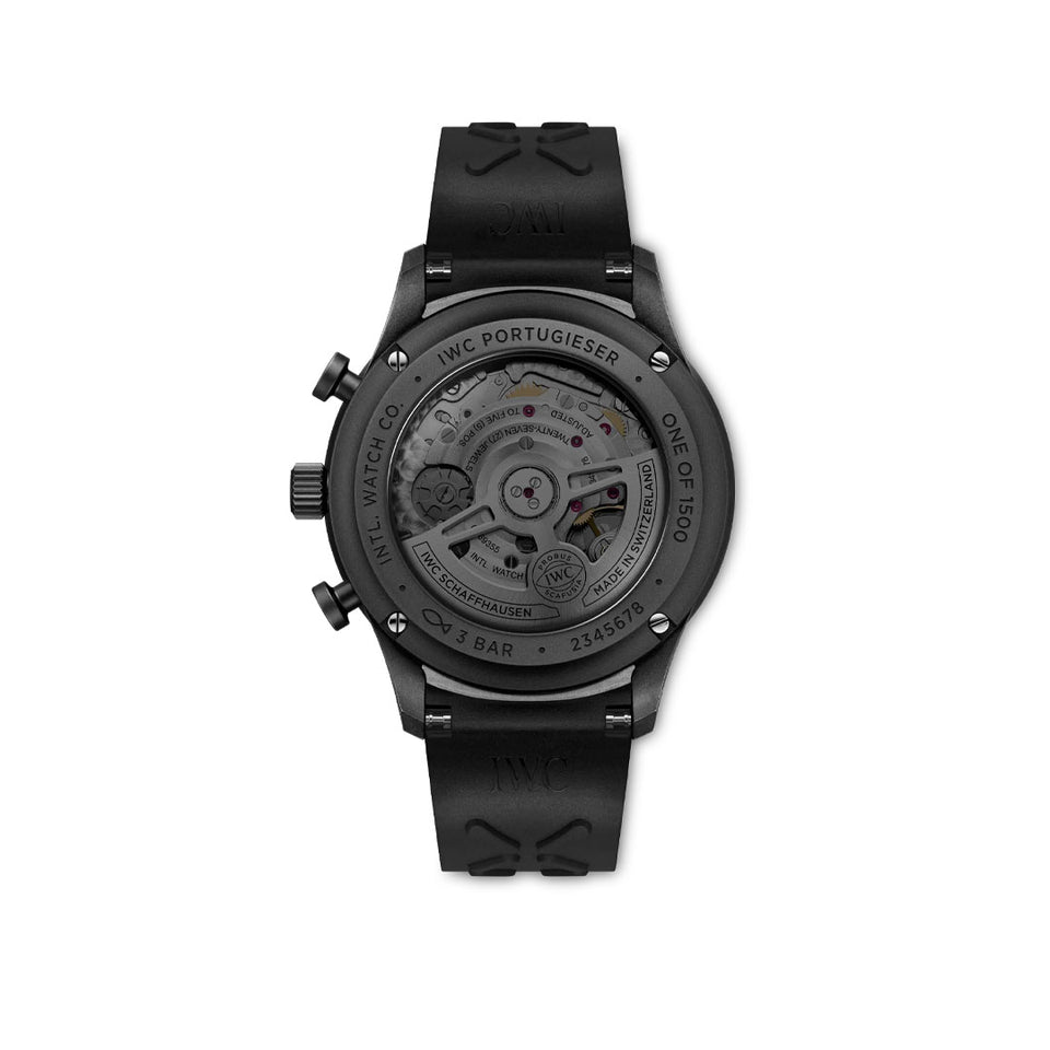 IWC Schaffhausen Portugieser Chronograph Ceratanium® 41mm Watch at David M Robinson