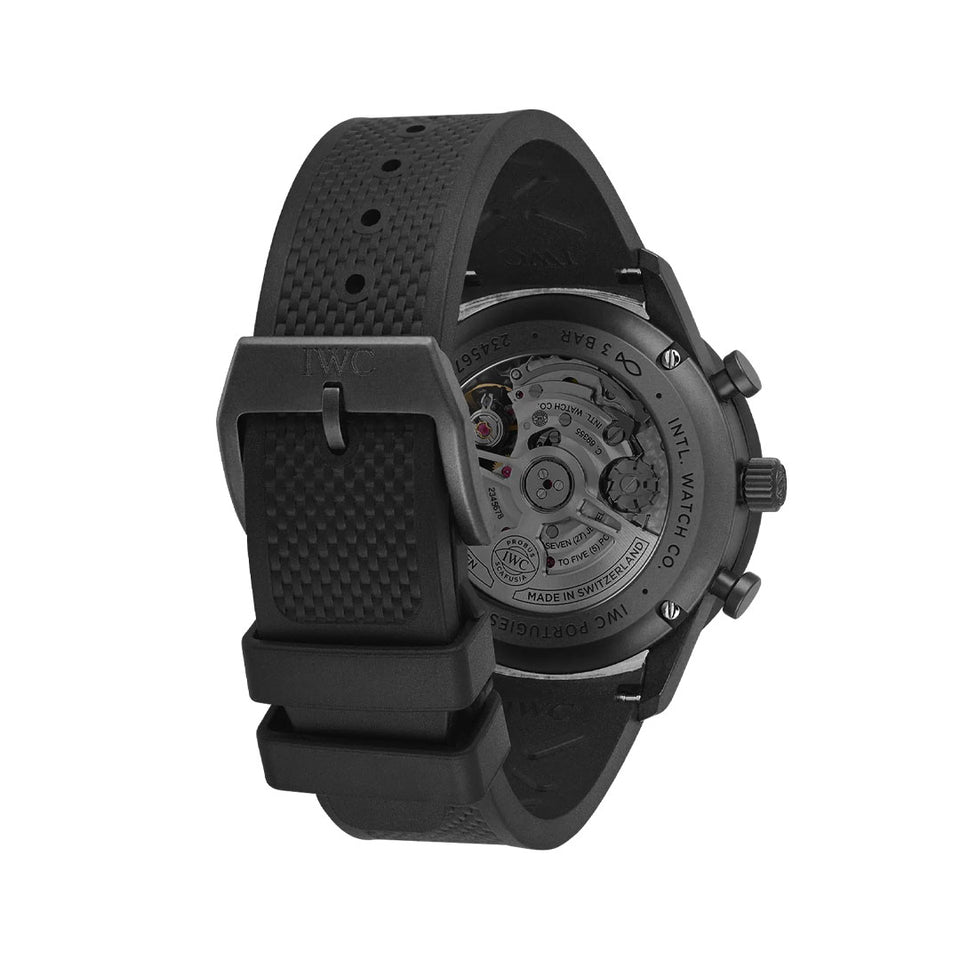 IWC Schaffhausen Portugieser Chronograph Ceratanium® 41mm Watch at David M Robinson