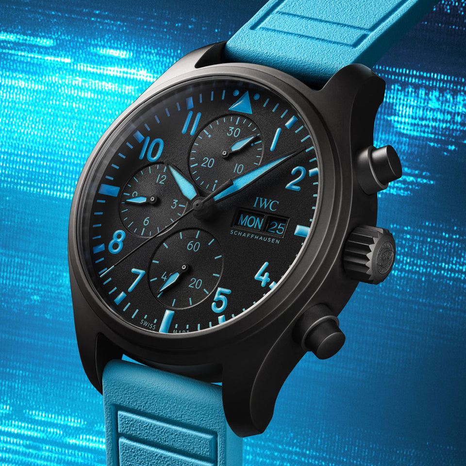 IWC Schaffhausen Pilot's Watch Chronograph 41 George Russell at David M Robinson