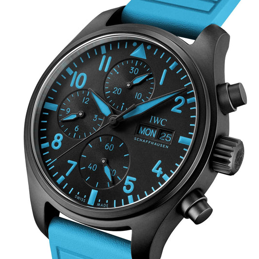 IWC Schaffhausen Pilot's Watch Chronograph 41 George Russell at David M Robinson