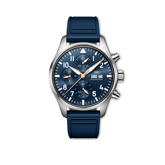 IWC Schaffhausen Pilot’s Watch Chronograph Le Petit Prince IW378011 at David M Robinson