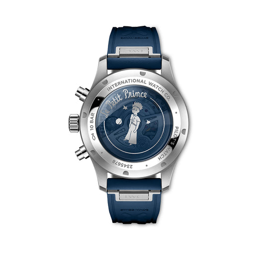 IWC Schaffhausen Pilot’s Watch Chronograph Le Petit Prince IW378011 at David M Robinson