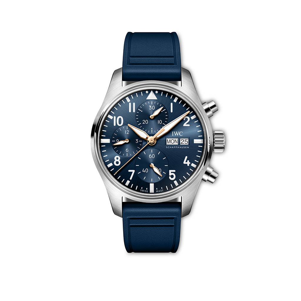 IWC Schaffhausen Pilot’s Watch Chronograph 41 Le Petit Prince IW388120 at DMR