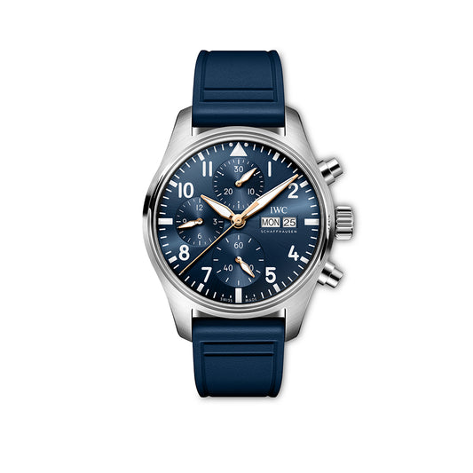 IWC Schaffhausen Pilot’s Watch Chronograph 41 Le Petit Prince IW388120 at DMR