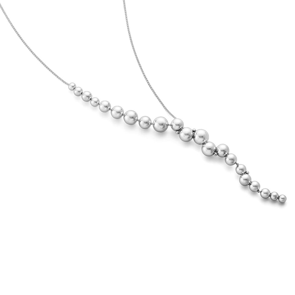 Moonlight Grapes Sterling Silver Necklace