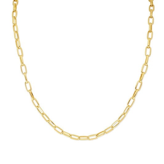 Yellow Gold Chain Necklace at DMR