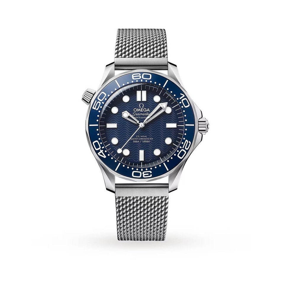 OMEGA Seamaster Diver 300M James Bond 60th Anniversary Watch O21030422003002 at DMR and the OMEGA Boutique Liverpool