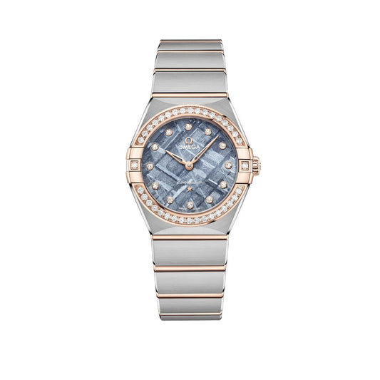 OMEGA Constellation Quartz Steel Sedna™ Gold 28mm Watch at David M Robinson