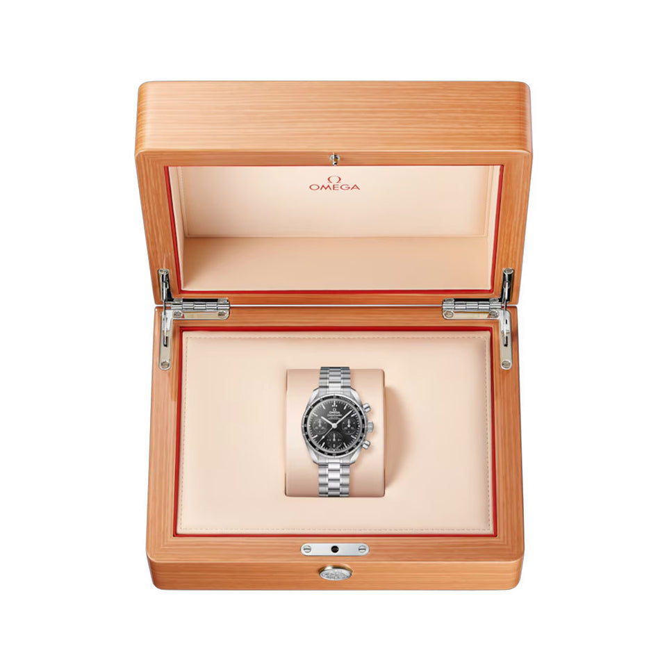 OMEGA Speedmaster Steel Chronograph 38mm Watch at DMR and the OMEGA Boutique Liverpool