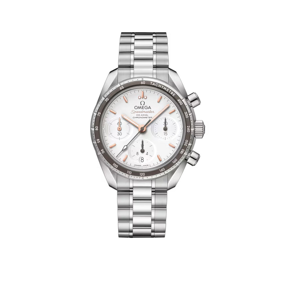 OMEGA Speedmaster Steel Chronograph 38mm Watch at DMR and the OMEGA Boutique Liverpool