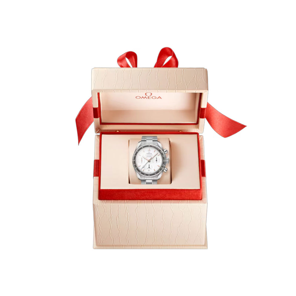 OMEGA Speedmaster Steel Chronograph 38mm Watch at DMR and the OMEGA Boutique Liverpool