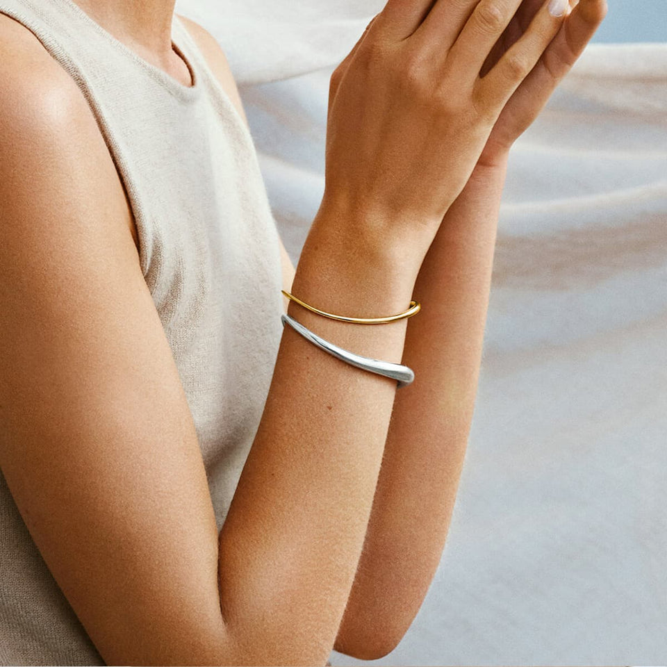 Offspring Sterling Silver Bangle